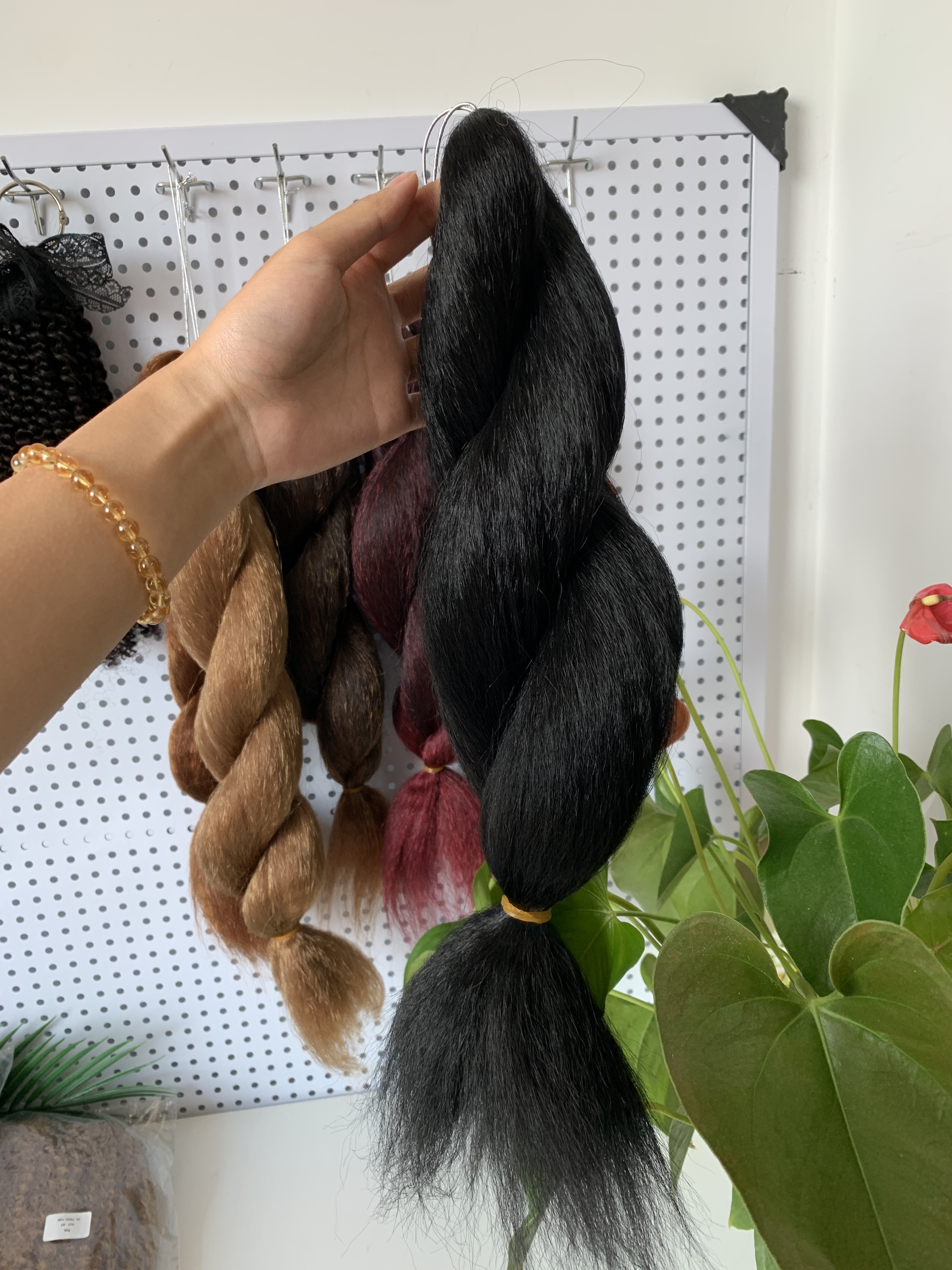 Hot Selling Jumbo Braiding Hair 26Inch African Crochet Braids 165g Wholesale Synthetic Yaki for Extensions Machine Double Weft Detail Section 2