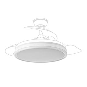 พัดลมกระจายอากาศขนาดใหญ่ 108d สีขาว: ให้อากาศบริสุทธิ์, ดีไซน์สวยงาม, เหมาะสำหรับการปรับอากาศและทำให้พื้นที่กว้างใหญ่สดชื่น - Product Image 1