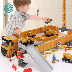 <span class=keywords><strong>Juguete</strong></span> <span class=keywords><strong>de</strong></span> Plástico ABS HS TOY, Modelo <span class=keywords><strong>de</strong></span> Camión Contenedor Ferroviario <span class=keywords><strong>de</strong></span> Ingeniería a Escala 1:5, Juego <span class=keywords><strong>de</strong></span> Vehículos <span class=keywords><strong>de</strong></span> Construcción <span class=keywords><strong>de</strong></span> Vapor para Armar, <span class=keywords><strong>Juguete</strong></span> <span class=keywords><strong>de</strong></span> Elevación <span class=keywords><strong>de</strong></span> <span class=keywords><strong>Pasajeros</strong></span> - Product Image 2