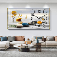 Vente en Gros Usine : Calendrier Mural Moderne et Élégant, Tableau en Cristal Acrylique, Décoration Murale d'Intérieur