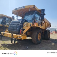Camion benne minier Caterpillar 773F d'occasion bien entretenu, prêt à la vente et à l'expédition, avec moteur et groupe électrogène inclus.