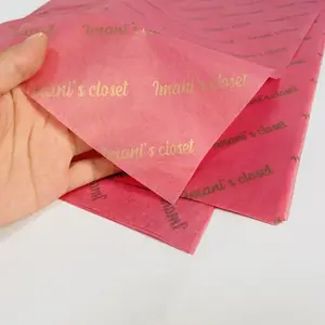 Высокое качество оптовая продажа салфеточной бумаги на заказ упаковочная бумага с напечатанным логотипом оберточная бумага