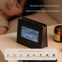 Enceinte Ambiante Intelligente X26 Plus avec Grand Écran Karaoké, Batterie Intégrée, Paroles Défilantes, Bruit Blanc et Affichage Horloge