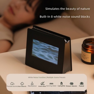 Altoparlante Intelligente X26 Plus con Schermo Grande per Karaoke, Batteria Integrata, <span class=keywords><strong>Testi</strong></span> Scorrevoli, Rumore <span class=keywords><strong>Bianco</strong></span>, Display Orologio - Product Image 4