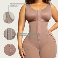Corset Amincissant Grande Taille Femme Style Européen et Américain Respirant ODM Ceinture Amincissante Effet Ventre Plat et Remonte-Fesses Ajusté