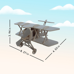 Puzzle 3D de planeur de feutre éducatif pour enfants, modèle d'aviation de bricolage, décor de chambre, choix intéressant de cadeau de jouet - Product Image 2