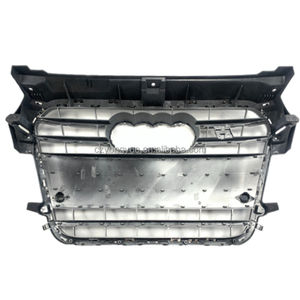 Griglia Anteriore S1 Sostitutiva Sportiva Nero Lucido Cromato per <span class=keywords><strong>Audi</strong></span> <span class=keywords><strong>A1</strong></span> 8X <span class=keywords><strong>Sportback</strong></span> 2013 2014 2015 - Product Image 5