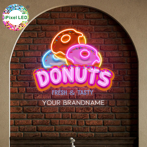 Letrero de neón Led acrílico con letras de impresión Uv, letrero de neón para restaurante montado en la pared, tienda, letrero de neón para decoración, logotipo personalizado - Product Image 6