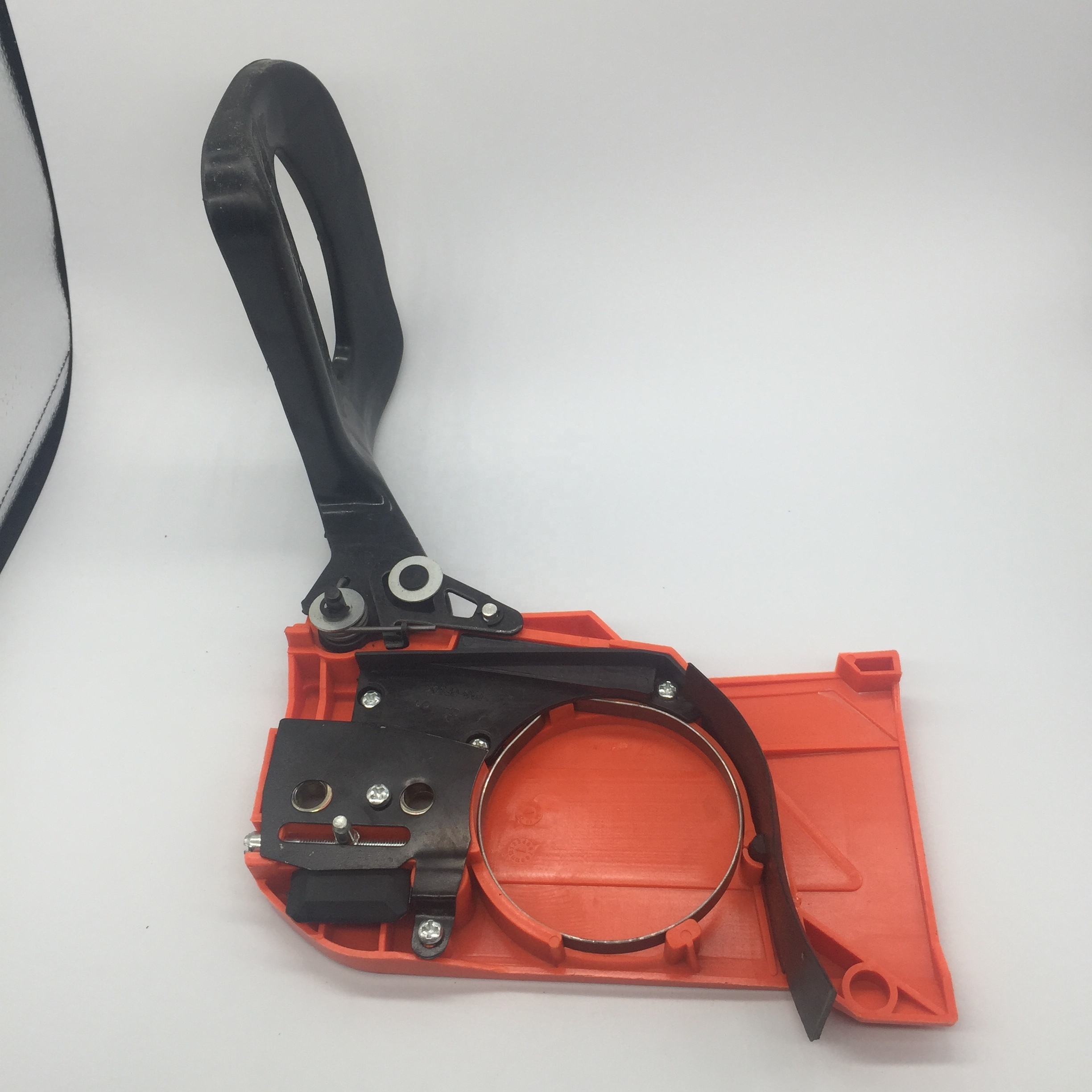 Kettensäge Abdeckung Kupplungsritzelabdeckung, Kettensägenbremsenbaugruppe Passend Ideal für Husqvarna 235 235E 236 240 350 (Farbe : Orange