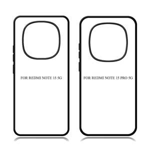 Fundas Personalizadas para Teléfono Móvil con Sublimación 2D en TPU para Redmi Note 15 15Pro <span class=keywords><strong>5G</strong></span>, Cubierta Protectora de Goma Suave - Product Image 2