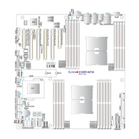 Carte mère de serveur MBD-X12DPI-N6 à double socket LGA-4189 pour processeur Intel Xeon Scalable de 3e génération C621A 18DIMM DDR4 2GbE LAN IPMI E-ATX M.2