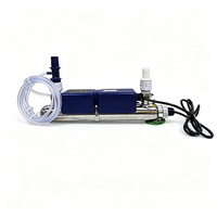 Système de désinfection combiné UV-ozone en acier inoxydable pour piscines, spas et aquariums.