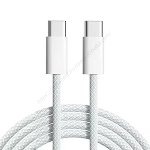 Câble de charge rapide et de transfert de données USB-C vers USB-C 60W compatible Pro Air – Vente en gros, en stock - Product Image 5