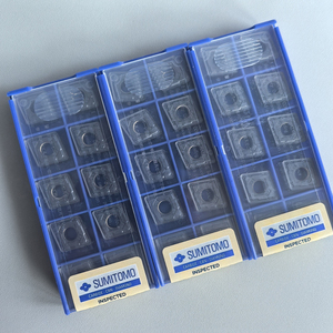 เม็ดมีดคาร์ไบด์ซูมิโตโม CNMG120412N-EG-AC5015S สำหรับเครื่องกลึง CNC ผลิตในญี่ปุ่น รับผลิตตามแบบ OEM รับประกัน 3 ปี เคลือบผิวทั้งหมด ความแข็ง 65+ HRC - Product Image 6