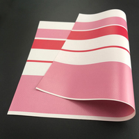 Bâche en PVC auvent imperméable fabricants de bâche de tente à rayures