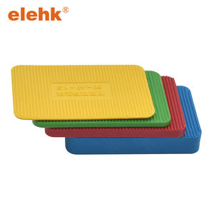 40*60mm différentes couleurs plaque <span class=keywords><strong>plastique</strong></span> <span class=keywords><strong>cale</strong></span> tampon cales de nivellement pour extérieur intérieur - Product Image 3