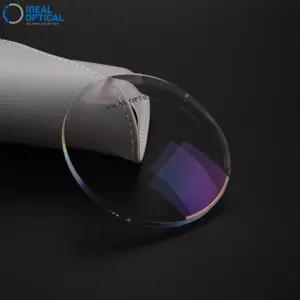 Ống kính quang học giá tốt uv420 mắt ống kính 1.56/1.591/1.60/1.61/1.67/1.74 màu xanh cắt tầm nhìn duy nhất Ống kính quang học