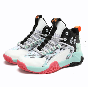 Zapatillas de Baloncesto para Adolescentes, Estilo Moderno, Antideslizantes, Casuales, Transpirables, de Malla, para Niños de 7 a 12 Años - Product Image 1