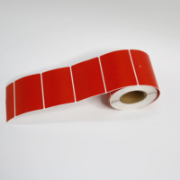 Étiquette adhésive résistante, taille personnalisée, autocollant auto-adhésif pour usage extérieur, rouleau pour imprimante thermique 4*6
