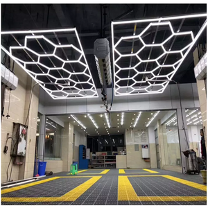 SUEZ Car Beauty Workshop Honeycomb Light Car Wash Equipment Ceiling Led Hexagonal Light - Product Image 5