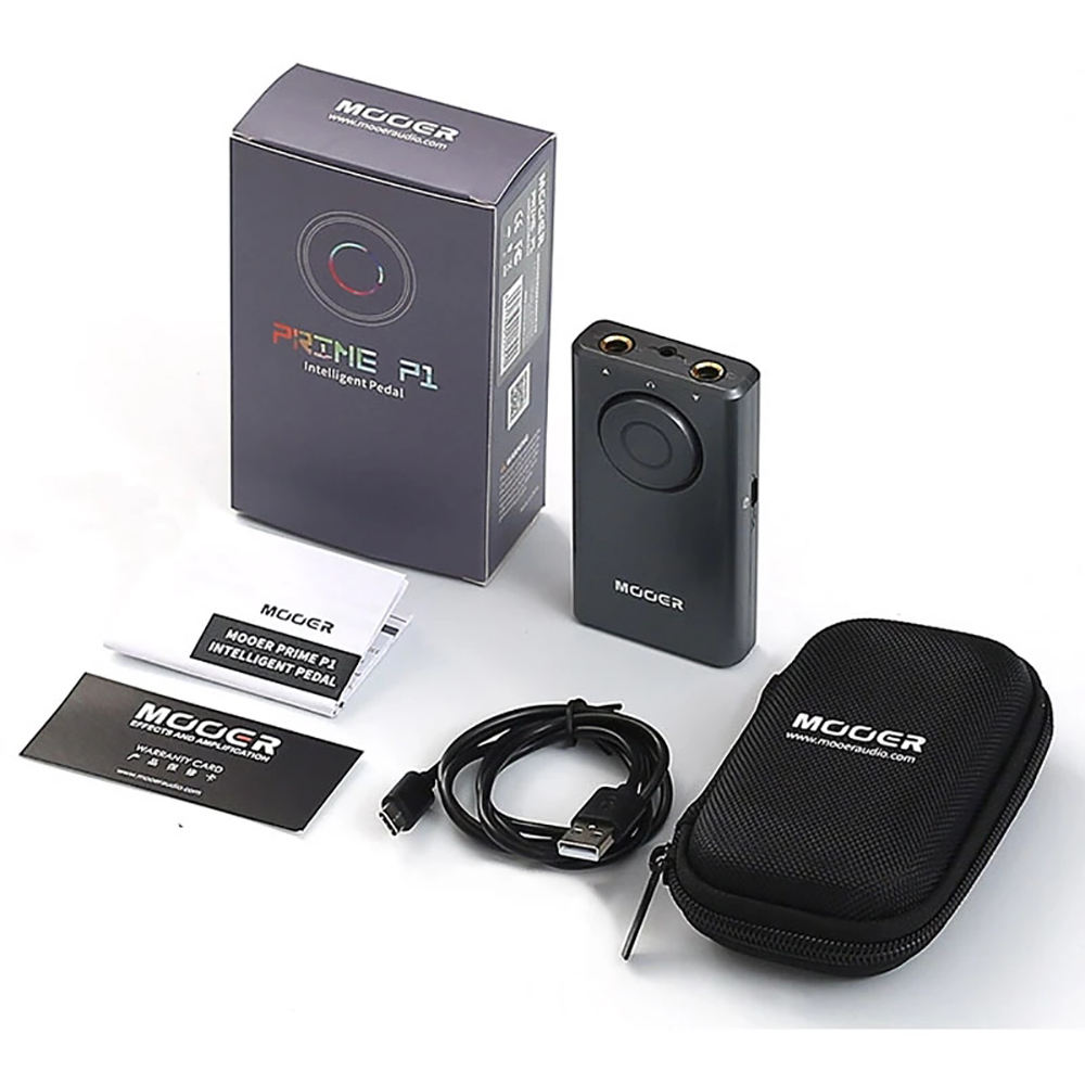 MOOER PRIME P1 インテリジェントペダル Amazon.com: MOOER Prime P1 Multi-Effects Processor Headphone Amp
