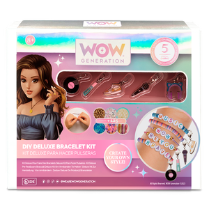 Kit fai da te deluxe con 5 braccialetti con ciondoli in metallo WOW Generation - Product Image 1