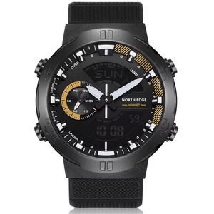 NORTH EDGE Hornent Men Sports <b>Smart</b> <b>Watch</b> Compass Thermometer World Time Pedometer Altimeter BarometerSmartwatch Running APACHE - Product Image 1