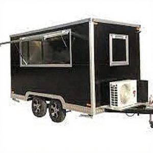 Tùy chỉnh hộp kim loại Trailer di động thực phẩm Xe tải chất lượng cao Nhà hàng thực phẩm xe mới - Product Image 3