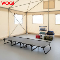Chaises longues pliantes réglables WOQI pour l'extérieur, chaises de plage portables et pliables pour bronzer, pelouses de plage, camping