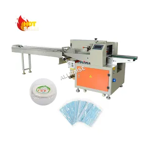 Precio de fábrica China automático multifunción tejido facial papel de seda caramelo comida almohada tipo máquina de embalaje