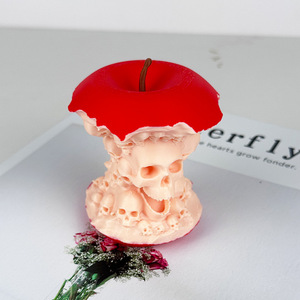 Easter <b>Gift</b> Skull Apple <b>Halloween</b> Skull 3D Printed Crafts Ornament - Product Image 1