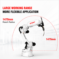 ARC12-1400 Robot de soudage industriel à 6 axes, bras de robot de soudage à haute précision avec une charge utile de 12 kg pour la fabrication automobile et la fabrication de métaux