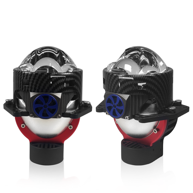 Low Beam 60w High Beam 70w Bi Led Projector Lens 3.0 9-16V 6000K Laser Beam 90w Bi Led Projector Biled Projector 3 Inch