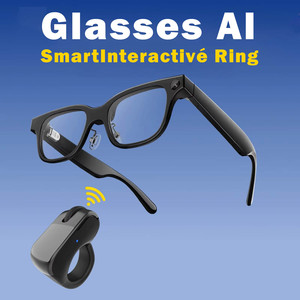 Accessori per <span class=keywords><strong>Occhiali</strong></span> Smart AI per Controller Ring Mouse <span class=keywords><strong>con</strong></span> Touch Screen e Funzione di Scorrimento Pagine, Ricarica Type-C - Regalo - Product Image 3