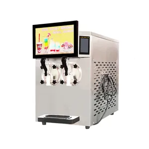 Máquina de café de hielo Daiquaris congelada, bebida congelada, máquina de batidos de leche congelada fresca