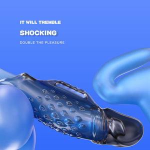 Vibranti Sex Toy manicotto per prolungamento circonferenza glande realistiche <span class=keywords><strong>G</strong></span> <span class=keywords><strong>Spot</strong></span> stimolazione vaginale blocco eiaculazione - Product Image 3