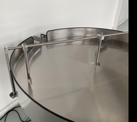 Système de convoyeur de table rotatif pour l'accumulation de bouteilles personnalisées, machine de collecte pour les boissons