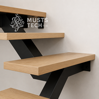 Escalier mono-chaîne de luxe pour design d'intérieur moderne, fabricant exportateur, avec services de conception et de développement