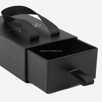 Coffret cadeau personnalisé de luxe en papier emballé à plat porte-savon photophore boîte à bougie tiroir estampage art éponge de stratification mate de première qualité