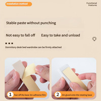 Lampe de table tactile magnétique, lampe de bureau avec batterie intégrée de 2500 mAh pour la lecture, le placard, le miroir, la table de chevet, veilleuses rechargeables