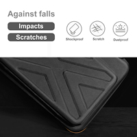 Étui rigide pour ordinateur portable en EVA avec fermeture éclair, durable et léger, imperméable pour les voyages d'affaires