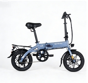 Bicicleta Eléctrica Plegable Mini 2023, 36V 350W, 7 Velocidades, Cuadro de Aleación de Aluminio, Batería de Litio Integrada, Horquilla con Suspensión, para Ciudad - Product Image 2