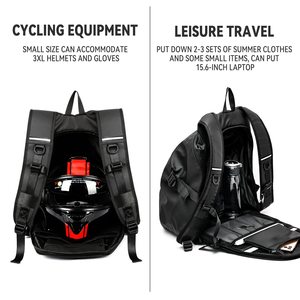 Mochila Deportiva Casual de Moda para Hombre con Gran Capacidad para Motociclismo y la Mayoría de los Cascos, Mochila para Motocicleta - Product Image 5