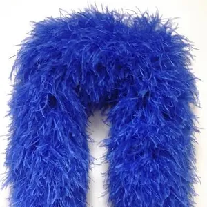 Direct manufacturer Beautiful 18 ply Ostrich Feather Boa For lady boutique Ostrich feather boa