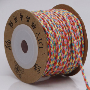 Cordoncino ST1088 Multicolore per Gioielli, Braccialetti <span class=keywords><strong>dell</strong></span>'<span class=keywords><strong>Amicizia</strong></span>, Corda Intrecciata in Cotone, <span class=keywords><strong>Filo</strong></span> per Macramè e Perline - Product Image 5