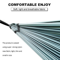 Benutzer definierte Großhandel Fallschirm Low MOQ Outdoor tragbare Camping Ultlight Nylon Hängematte