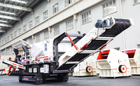 Concasseur de pierres mobile sur chenilles diesel le plus vendu 2026, 100-150 TPH, pour la construction, fabriqué à Zhengzhou, Éthiopie