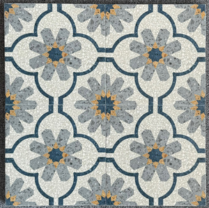 Azulejos de Cerámica Modernos Cuadrados <span class=keywords><strong>Paris</strong></span> Rose - Diseño Rojo - 200*200mm - Para Piso y Pared de Sala de Estar, Balcón y Hotel - Product Image 6