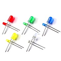 1000PCS 3MM 5MM Led Kit Couleur Mixte Rouge Vert Jaune Bleu Blanc Diode Électroluminescente LED Lumière