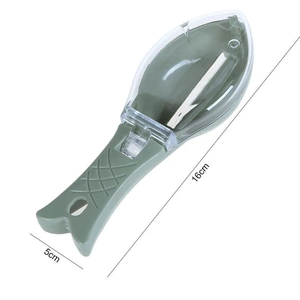 Cuchillo Raspador de Escamas de Pescado al por Mayor, Cepillo para Piel de Mariscos, Herramientas de Limpieza Rápida, Accesorios de Cocina - Product Image 4